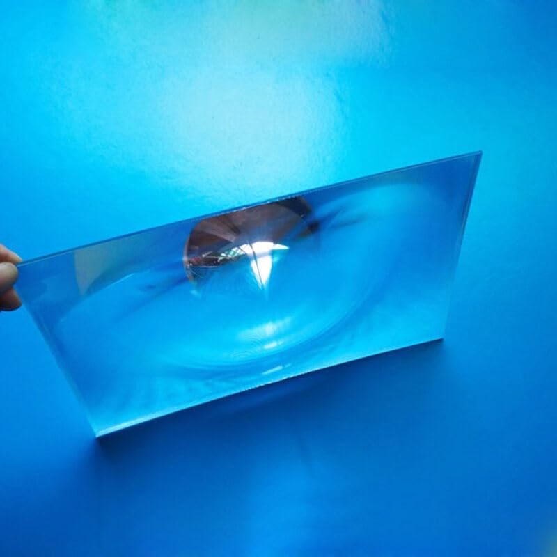 DirectNine Basics Southst 400x300mm Large Optical Plastic Solar Projector Fresnel Lens For DIY Projector Plane Magnifier Solar Concentrator Lenses (Focal Length: 510mm)