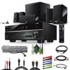 Yamaha Audio YHT-4950U 4K Ultra HD 5.1-Channel Home Theater System with AV Receiver, 8" 50W RMS Powered Subwoofer Speakers True Surround Sound and Bluetooth Streaming Bundle with Accessories view 1