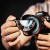 Southst 80mm Handheld Semicircle Kaleidoscope Special Effects Filter, Optical Glass Prism, Photographic Video SLR Camera Accessories view 3