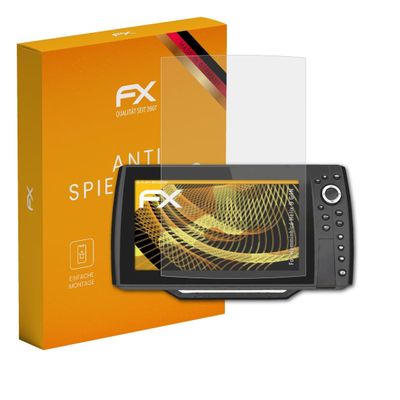 atFoliX Screen Protector compatible with Humminbird Helix 9 G4N Screen Protection Film, anti-reflective and shock-absorbing FX Protector Film (3X)