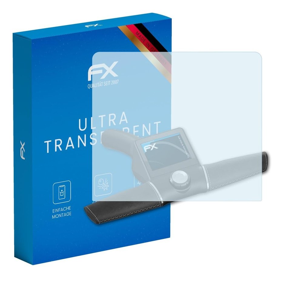 atFoliX Screen Protection Film compatible with Motocaddy M-TECH GPS Screen Protector, ultra-clear FX Protective Film (2X)