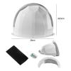 AsrMyjcx Universal Outdoor Camera Shield Waterproof 30x22cm, White view 3