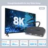 Cable Matters 4K@60Hz Triple Display USB C MST Hub (2X DisplayPort 1.4, 1x HDMI 2.0), with 100W Charging for Windows - Not Compatible with macOS view 4