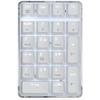 DirectNine Basics for Mechanical Numeric Keypad Brown Switch Wired Gaming Keypad Case White Backlit 21 Keys Mini Numpad Keypad, 6924023135652 view 2