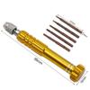 5 in 1 Screw Set Mini Portable Slotted Glasses Camera Computer Watch Phone Repair Tools (Color : E, Size : 1) view 3