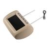 2PCS HD Car Player, 7 in Headrest LCD display, ABS Display, 12V Headrest Monitor Screens for Cars, Brown view 3