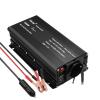 JDOUNFMO DC 12V to AC 220V Pure Sine Wave Inverter 1500W/2200W/2600W/3000W LED Voltmeter Converter EU Socket (Color : 2600W 12V 50Hz EU) view 2