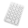 for Number Pad Numeric Keypad Round Keycaps Numpad 22 Keys Rechargeable Number Keyboard view 3