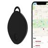 Unlimited Range GPS Tracking Device Item Locator for Car, Purse, Pet, Key Work with Apple Findmy No 3rd App Needed (Black) view 1