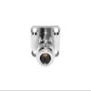 BJDZ 50Ohm 4 Pcs Radio Coaxial Adapter N-Type Female Jack 4 Hole Flange to SMA Male for 4G/5G Antenna System, Signal Transmission, Communication Device. view 3
