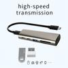 Hubs 1 Multi Splitter Adapter USB Type C Dock Station for TF Card.HC463 10Gbps USB 3.1 Gen2 Hub 6 in USB Hubs view 2