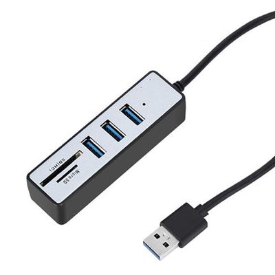 Hubs USB Hub 3.0 Multi USB 3.0 Hub USB Splitter High Speed TF SD Card Reader All in for PC Computer Accessories USB Hubs (Color : D)