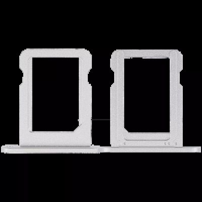 Sim Card Tray Card Holder Slot Replacement Compatible with iPad 10 2022 (Silver)