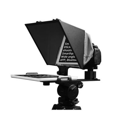 FEELWORLD TP13A Wide Angle Teleprompter Supports up to 11" Smartphone/Tablet Prompting Smartphone DSLR Recording Flexible Telescopic Design Simplified Collocation APP Remote Control