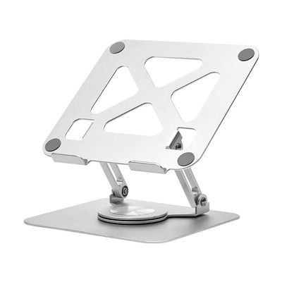 for 360-Degree Rotating Computer Stand Set Kit Desktop Height Folding Lifting Aluminum Alloy Cooling Base