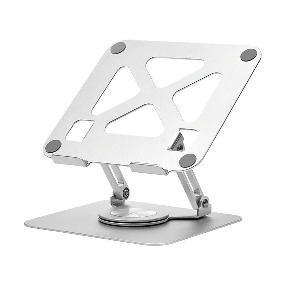 for 360-Degree Rotating Computer Stand Set Kit Desktop Height Folding Lifting Aluminum Alloy Cooling Base