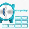 Hubs 4 in 1 Cute Pet-Shape HUB for Notebook Aluminum Alloy Silicone 100cm Detached Data Cable USB Hubs (Color : Blue) view 3