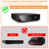Bedycoon Mount for Alienware Alpha R2 Mini Gaming PC - Wall & Under Desk Mount - Compatible with 75 x 75 mm or 100 x 100 mm VESA Pattern - Black view 2