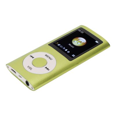 Dioche 64G Lossless Sound MP3 Player, Portable Music Player with LCD Screen, Supports Memory Card for Premium Material (Green)