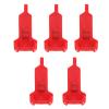 SHIQUN 5 Pack Walkie Talkie KD-C1 Clip for RT-22 Mini Two Way Radio Belt Clip Red RT-10 Replacement LT-316 TD-M8 AP-100 ZS-B1 NK-U1 Accessorie view 1