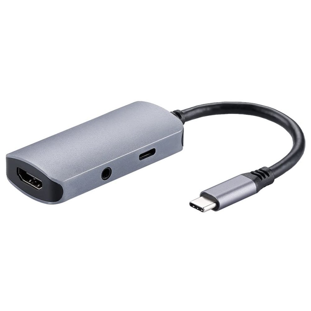 Hubs 3-in-1 USB C Hub USB Type C to Docking Station with 4K 30Hz,3.5mm Audio,PD 100W for Smart Devices USB Hubs