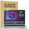 2-Pack 17 inch Laptop Tempered Glass Screen ProtectorCompatible with LG HP Dell Lenovo Asus Acer Samsung etc Laptop-(17 inch 16:10 Aspect Ratio)-Tempered Glass,Ultra Clear-2 Pack view 1