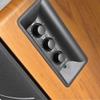 Edifier R1280DBs Active Bluetooth Bookshelf Speakers with 7" Stands Combo Pack - Optical Input - 2.0 Wireless Studio Monitor Speaker - 42W RMS with Subwoofer Line Out - Wood Grain view 4