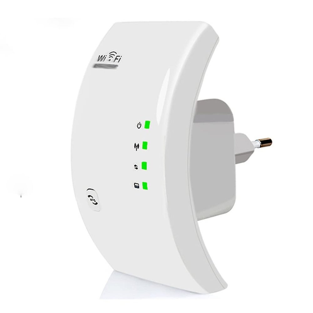 Repeater Extender 300Mbps Amplifier Long Range Signal Booster Access Point (Color : OneColor)