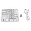 DirectNine Basics for 5.0 Numeric Keypad 35 Keys Digital Keyboard for Ws PC Tablet Laptop,Dark Gray, 6924023134969 view 2