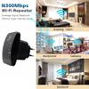 Repeater Range Extender Router 300Mbps Signal Amplifier Booster 2.4G Wi Fi Access Point (Color : OneColor) view 2