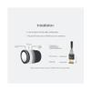 for 2.1 Inch IPS Secondary Screen 480X480 USB Water-Cooled Round LCD CPU GPU RAM HDD Monitoring Without AIDA64 Black view 2