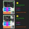 mATX (Mini ITX) PC Case,Micro ATX PC Case,Mini Tower Small Form Factor,0.8mm Thickness SPCC Material,Suitable for MicroATX(244mm x 244mm)/Mini ITX(170 * 170mm) Motherboards view 3