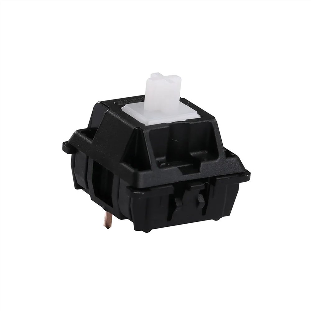 JFZTPVAK MX Ergo Clear Tactile Switches Mechanical Keyboard Switch Lubrication MX1A-H1NN 3pin (Color : 70PCS)