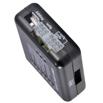 MOUDOAUER ATX Power Supply Tester, 20/24 Pin Computer Testing Device for SATA, IDE, HDD, ATX, ITX