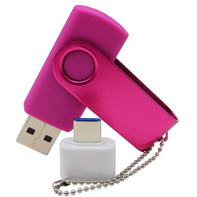 Chauuxee 128MB USB Flash Drives Thumb Drive U Disk PenDrive Memory Sticks for Pupil Students Presents Gifts (Pink)
