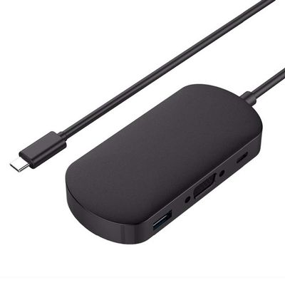 Hubs USB C HUB Type C to Multi USB 3.0 Type C HUB VGA Adapter Dock PC Accessories USB C Splitter USB Hubs (Color : D)