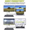 Hubs 11-in-1 Multi USB C Docking Station with Keyboard 100W PD, 4K, VGA, Ethernet, Card Reader, USB 3.0, Aux USB C HUB USB Hubs view 3