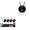 8CH 5MP Security Camera System + 4MP Indoor WiFi Security Camera view 1