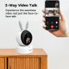 8CH 5MP Security Camera System + 4MP Indoor WiFi Security Camera view 3