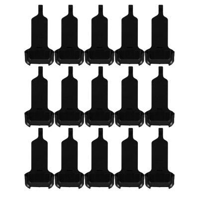 15 Pack Walkie Talkie KD-C1 Clip for RT-22 Mini Two Way Radio Belt Clip White RT-10 Replacement LT-316 TD-M8 AP-100 ZS-B1 NK-U1 Accessories