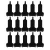 15 Pack Walkie Talkie KD-C1 Clip for RT-22 Mini Two Way Radio Belt Clip White RT-10 Replacement LT-316 TD-M8 AP-100 ZS-B1 NK-U1 Accessories view 1