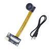 GRABLOOM USB Camera Module with 1Million Pixels Versatile Use MJPEG Format with 50cm 5P 1.0MM USB Cable 65/ 160 Wide Angle USB Camera view 1