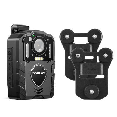 BOBLOV Bundle Deal, KJ25 Body Camera (only Camera) and A Pair of 6 Magnet Clip