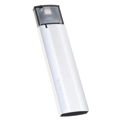 GRABLOOM M.2 NVME Enclosure USB3.1 10Gbps NVMe SSD Case NVMe to USB Adapter Toolless Installation NVMe SSD Enclosure
