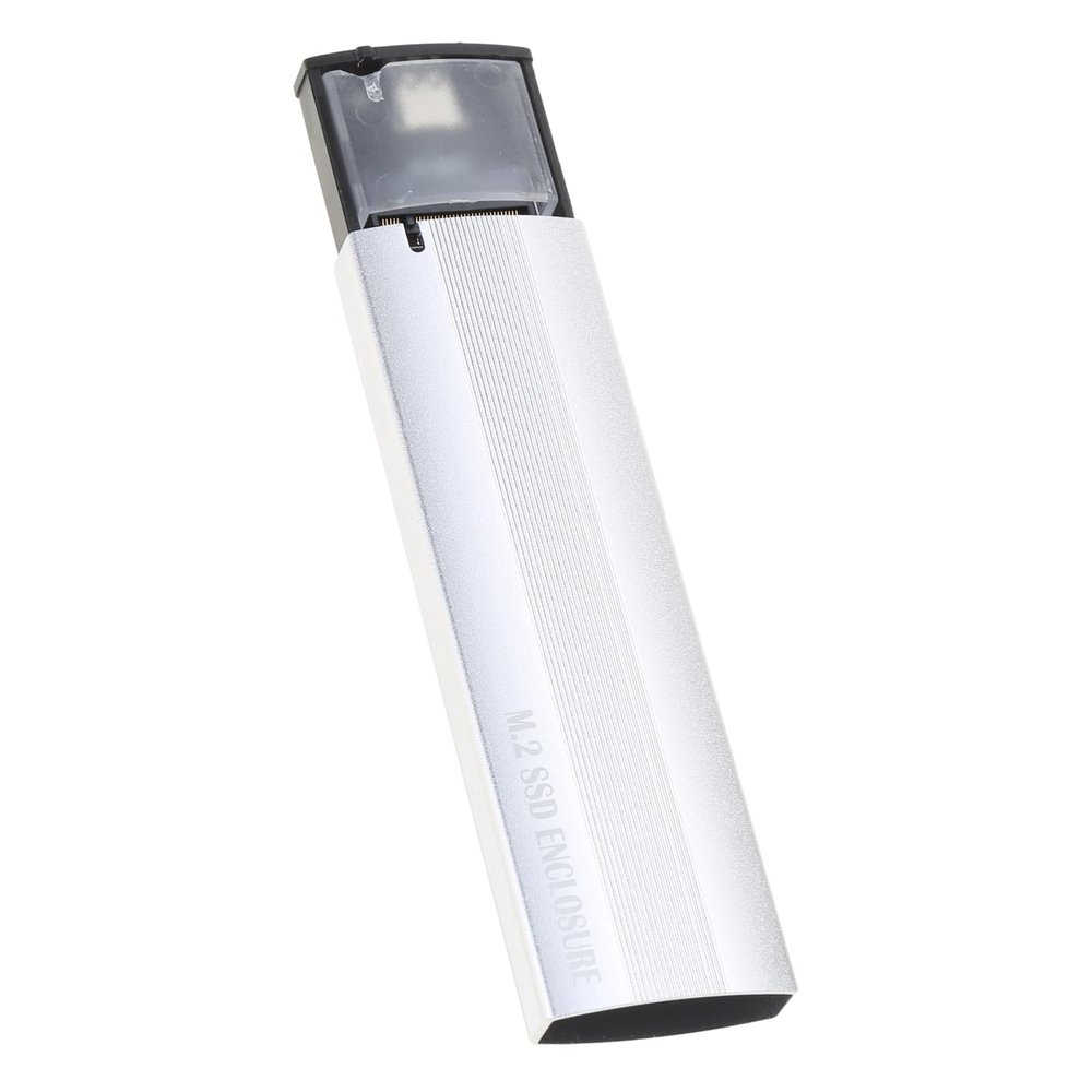 GRABLOOM M.2 NVME Enclosure USB3.1 10Gbps NVMe SSD Case NVMe to USB Adapter Toolless Installation NVMe SSD Enclosure