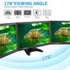 Haiway 15.6 Inch Small HDMI Monitor, 1366x768 Home Security CCTV Monitor view 2