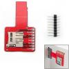 NGCG 2Pieces Micro SD Sniffe Compatible with TF Card Adapter Plate Universal 1pc, Silver view 4