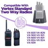 CD-31 Desktop Charger for Vertex Standard Radios VX-820, VX-821, VX-824, VX-829, VX-900, VX-920, VX-921, VX-924, VX-929 VX-600 FNB-V86LI FNB-V87LI FNB-V92Li Battery Charger Base view 2