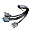 GRABLOOM Convenient to USB Hub Converter Improve Connectivity with Additional USB Ports USB2.0 480Mbps USB3.0 5Gbps Docking Station view 1