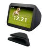 Sintron Adjustable Magnetic Stand Mount for Echo Show 5 3rd gen, Smart Display Stand Holder with 360 Degree Rotation, Swivel & Tilt Function, Anti-Slip Base - Black Compatible with iPhone newer models view 1